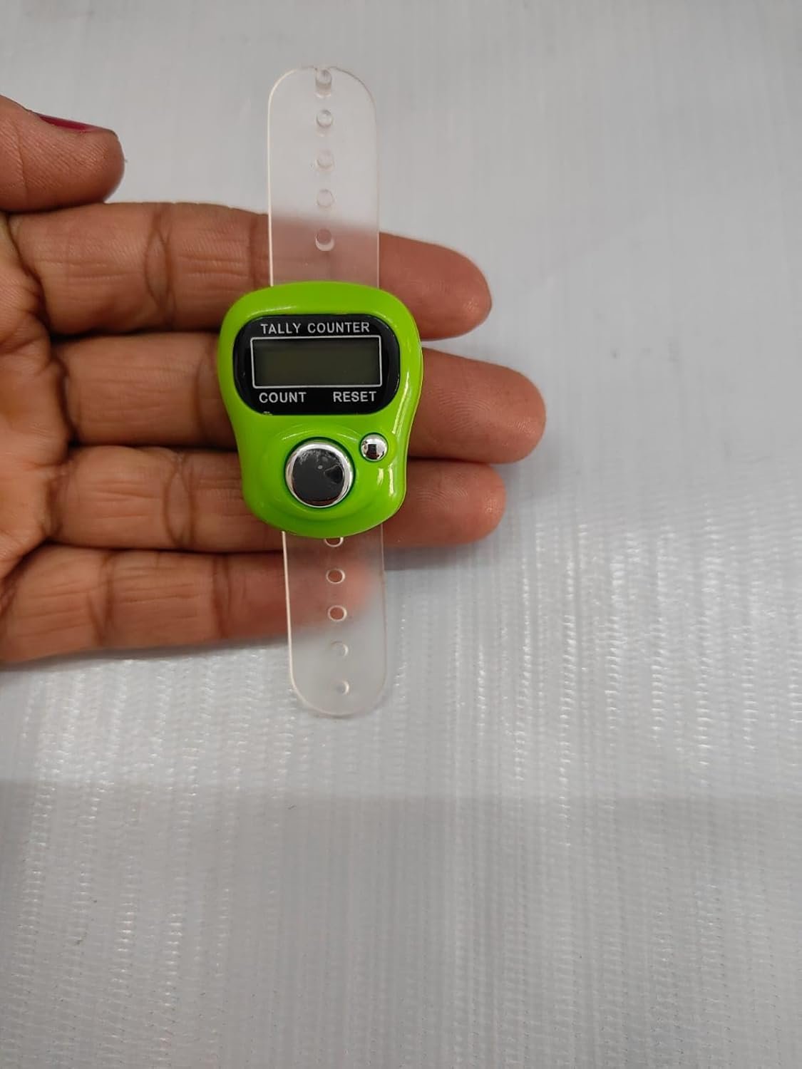 Digital Electronic Mini Finger Ring Head Hand Tally Japa Counter, for Various Counting Purpose Pack of 3 (Assorted Colour)" - Image 8