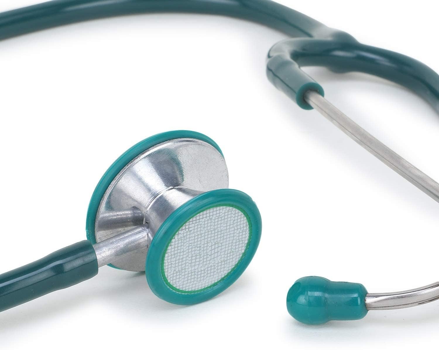 Dual Head Stethoscope Cardiology for Doctors and Medical Student Pediatric and Adult Stethoscope (Green) - Image 4