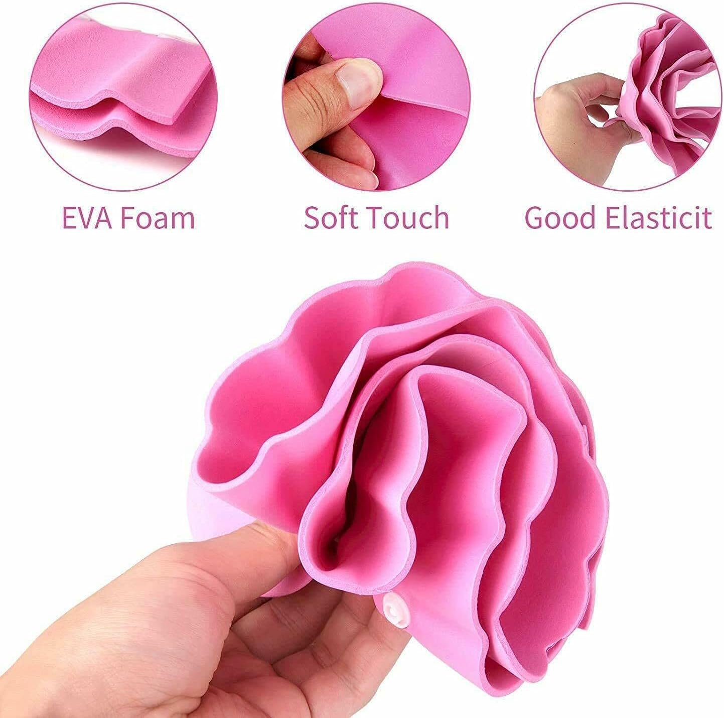 span Adjustable Safe Soft Bathing Baby Shower Hair Wash Cap for Children, Baby Bath - Image 3