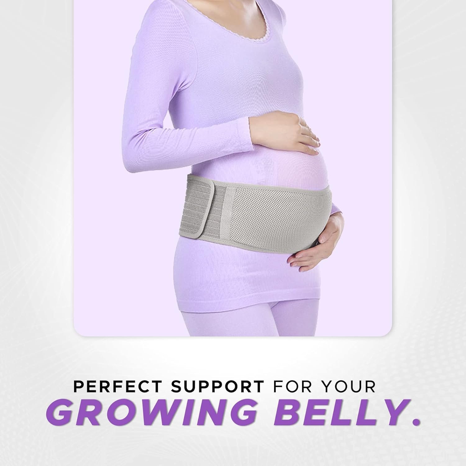 Maternity Belt-One Size Pregnancy Belly Support Belt for Pregnancy, Adjustable -Back Support Belt Abdominal Binder for Women - Image 5