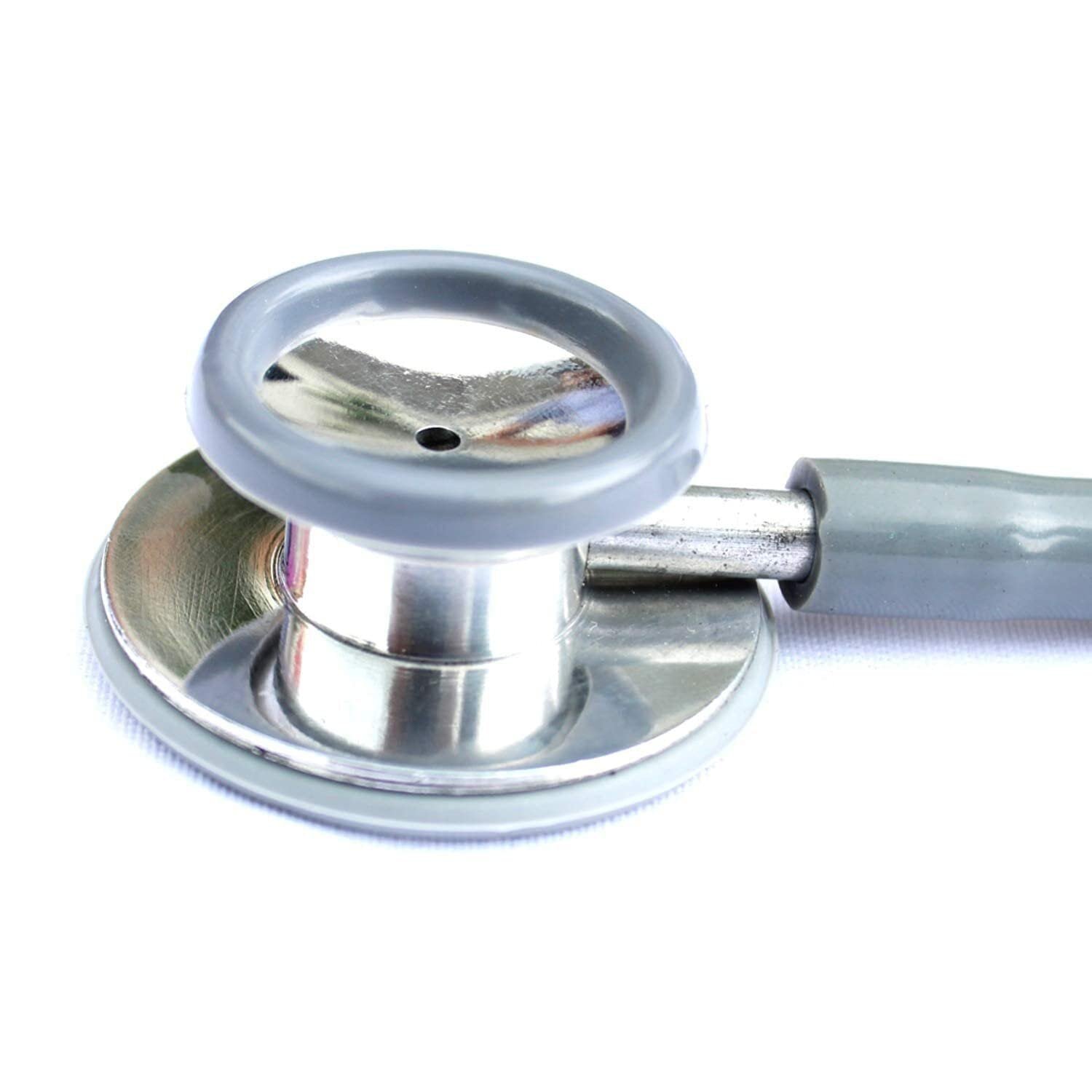 Dual Head Stethoscope for Doctors, Nurse, Physicians, Cardiology (Premium Grey) - Image 4