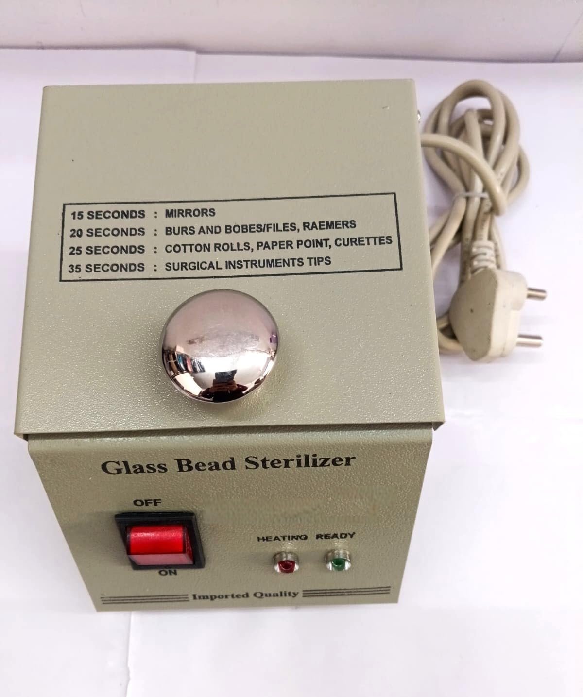 Glass Bead Sterilizer with high Quality Components to Enhance Quality - Image 6