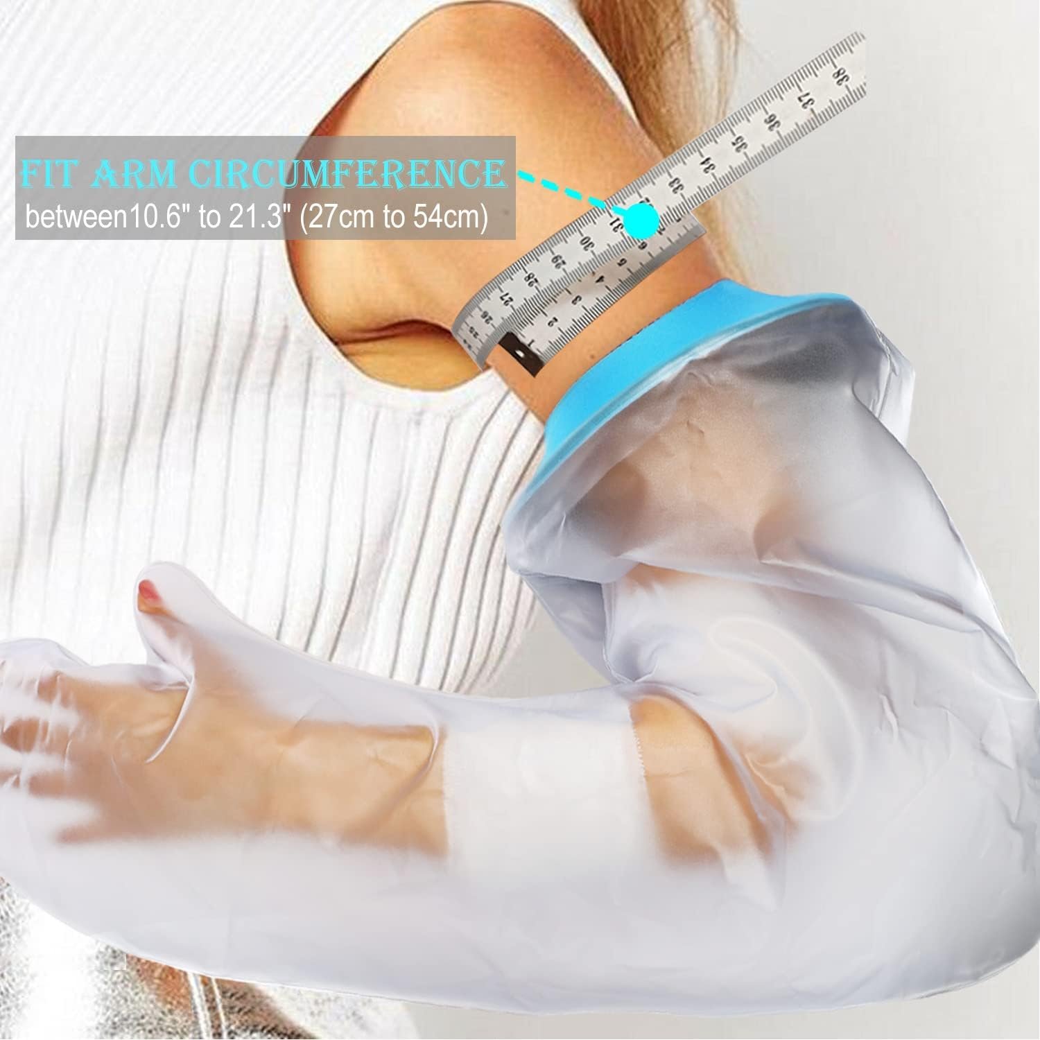 Waterproof Arm Cast Cover for Shower Adult Reusable Protector - Image 6