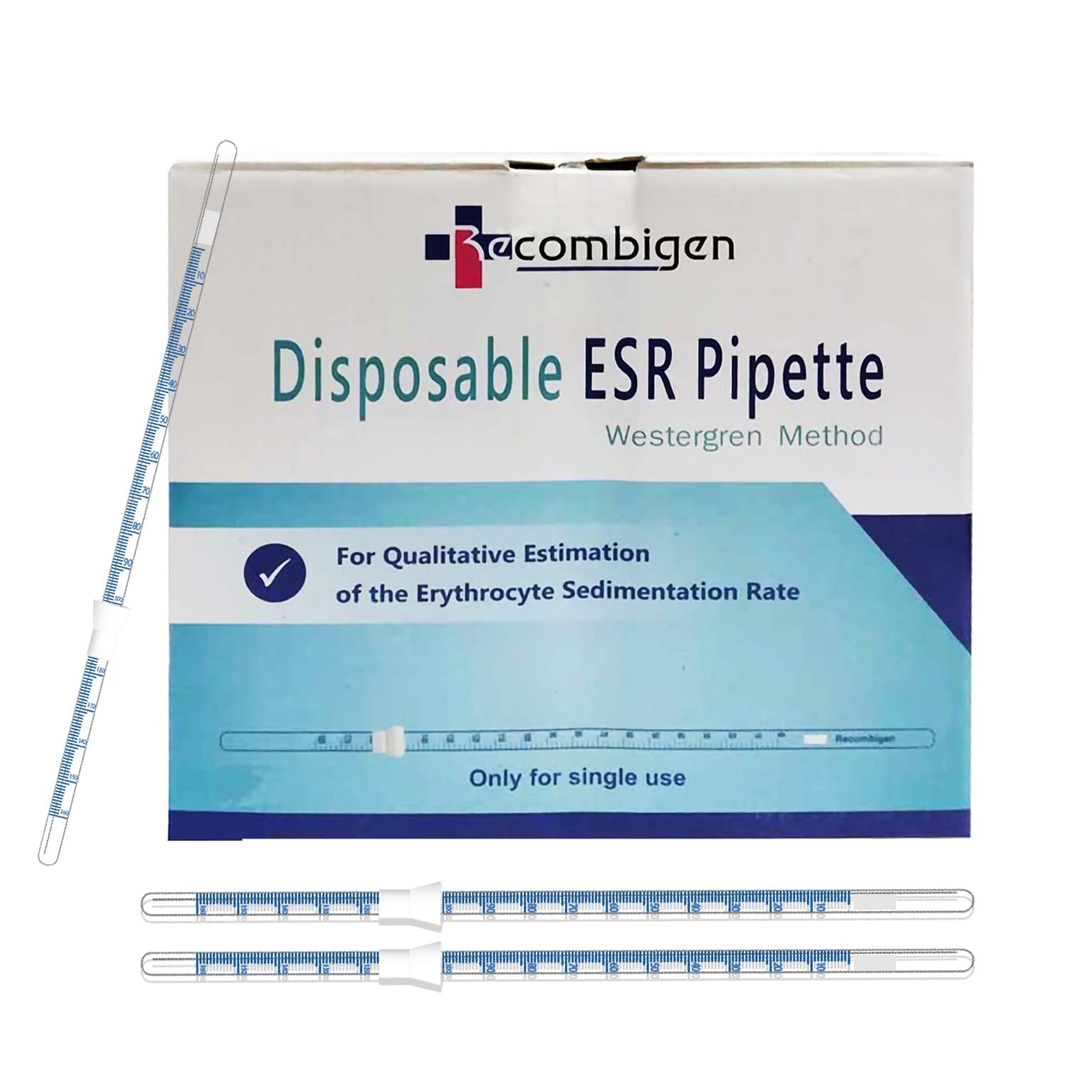 Disposable ESR Pipettes Pack of 10 for Lab Testing - Image 3