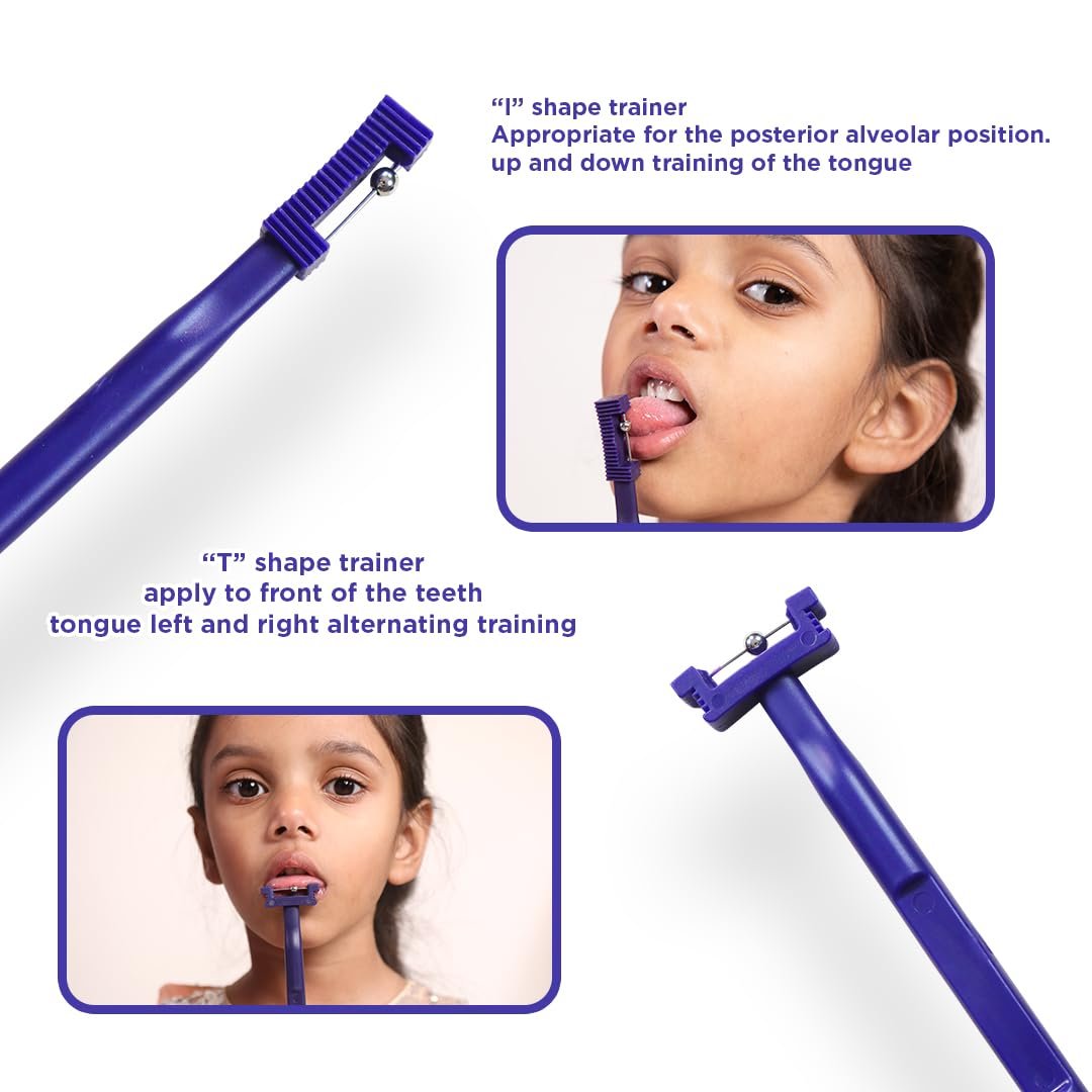 Speech Therapy Tongue Training Kit 3 Piece Oral Exercise Set - Image 6