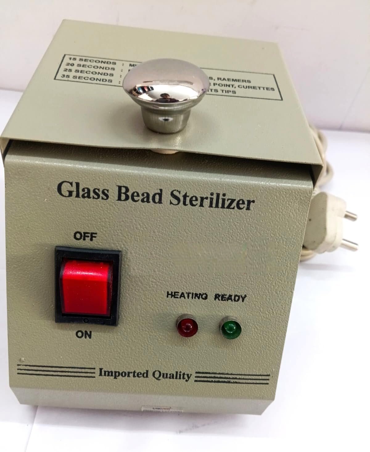 Glass Bead Sterilizer with high Quality Components to Enhance Quality - Image 3