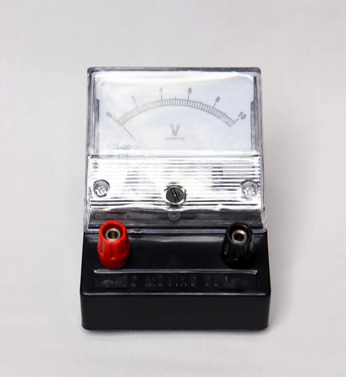 Analog dc Voltmeter 10 Volt+Ammeter 500ma+Galvanometer 30-0-30 Volt for lab Desk Stand Type Education Purpose School Colleges (Pack of 3) - Image 4