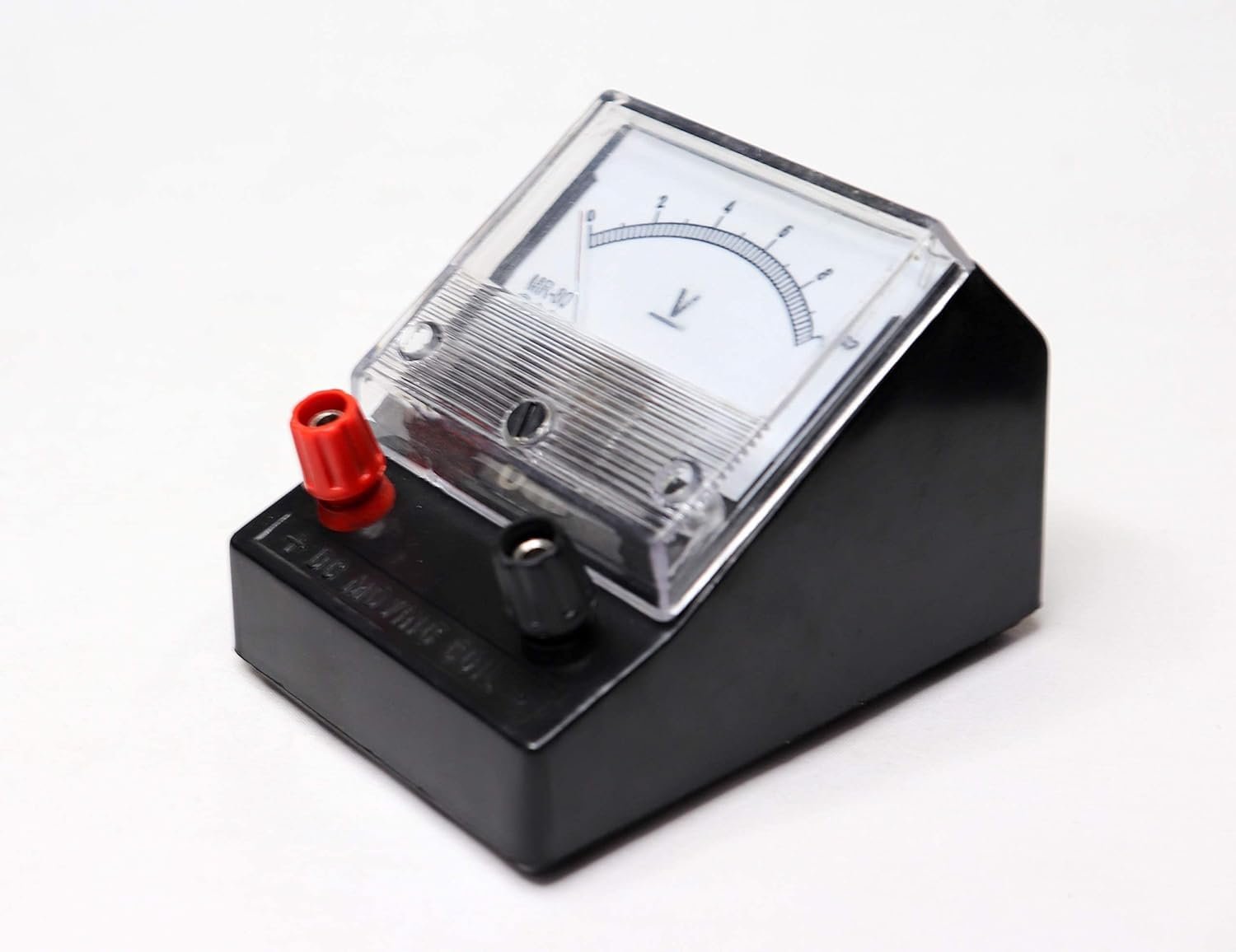 Analog dc Voltmeter 10 Volt+Ammeter 500ma+Galvanometer 30-0-30 Volt for lab Desk Stand Type Education Purpose School Colleges (Pack of 3) - Image 2