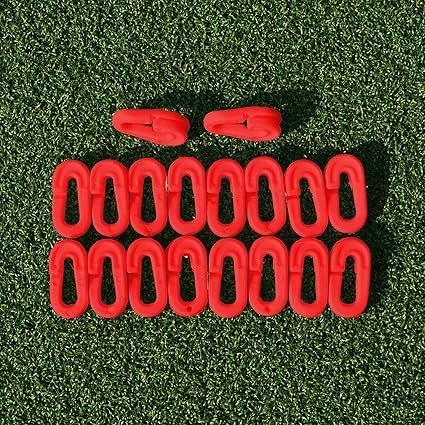 Soccer Goal Net Clips, Pack of 80 Pcs Soccer Goal Accessory (Red) - Image 4