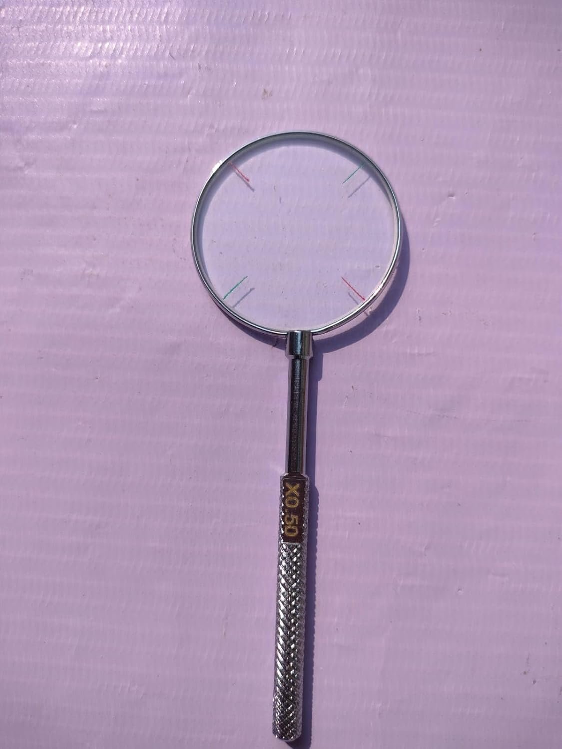2Pcs Round Optical Cross Cylinder Lens Optical Instruments diopters (0.25/0.5) - Image 5