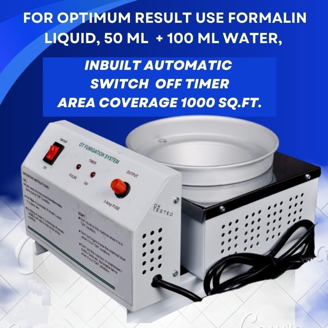 Generic Fumigation Machine with Timer for Hospitals, ICU, OT, Dentist, Homes, Offices and Microbiology Labs - Image 2