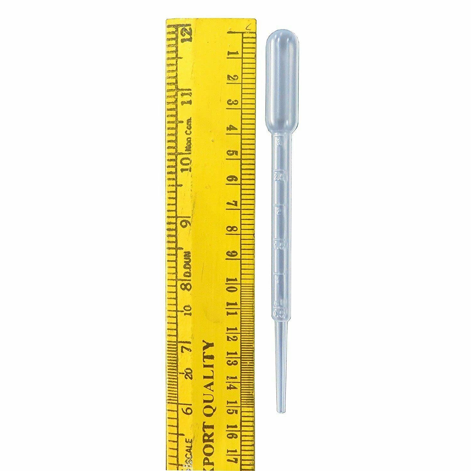 3ml Transfer Graduated Pipettes Graduated 0.5ml Plastic Dropper,(Pack of 50) Ink - Image 6