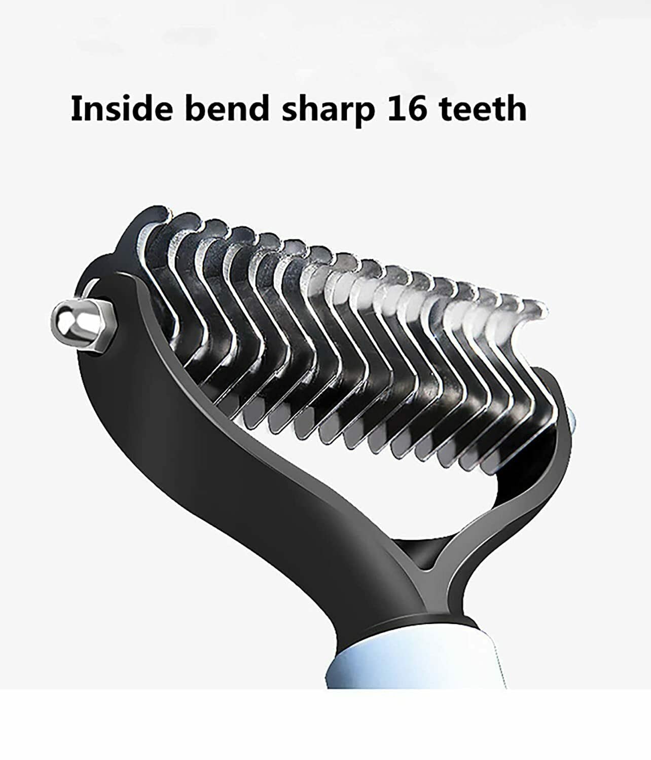 pet grooming dematting tool brush for dogs, cats and rabbits | Effectively - Image 2