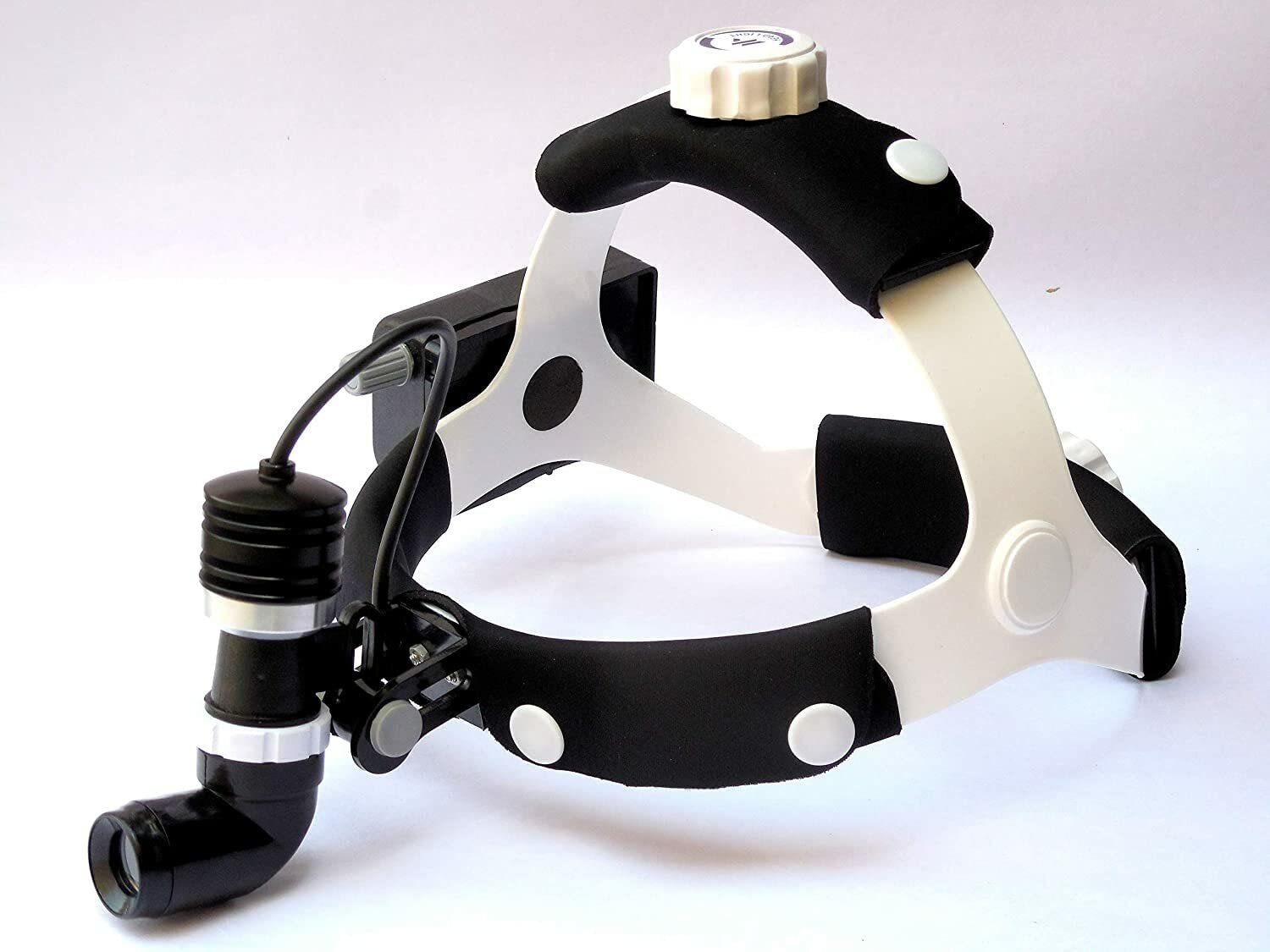 Portable LED Surgical Headlight White & Black, 12x12x8 cm - Image 3