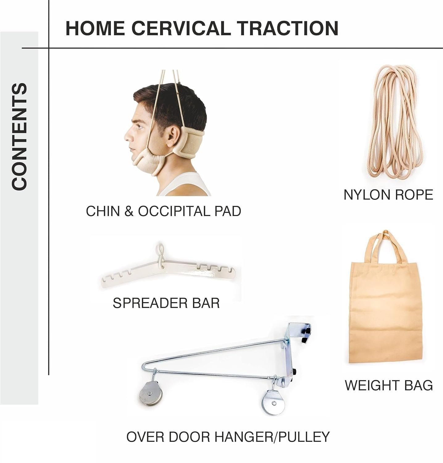 Home Cervical Traction, Free Size - Image 3