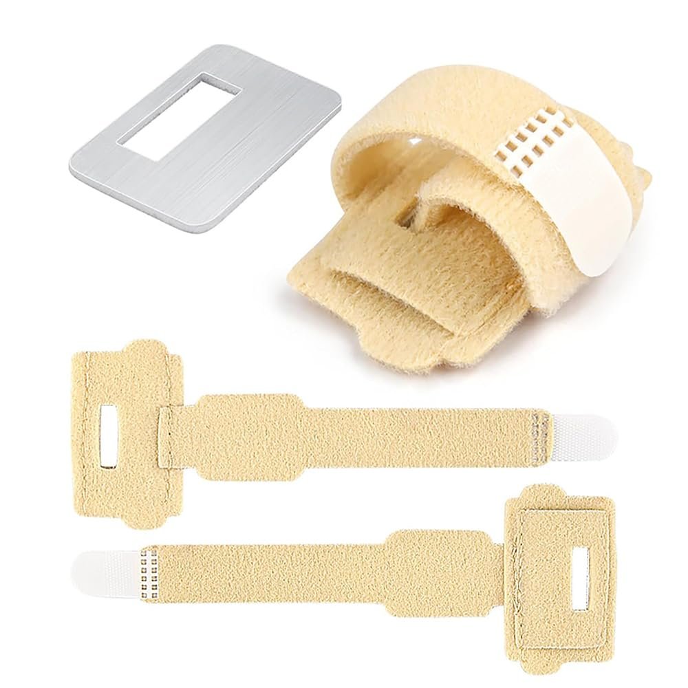 2pcs Hammer Toe Corrector for Women & Men, Reusable Fabric Hammer Toe Straightener for Broken Toes, Hammer Toe Splint Protector with Cushion Bandage - Image 7