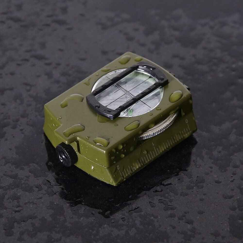 Compass, High Accuracy Waterproof Military Compass with Carrying Bag, Waterproof - Image 5