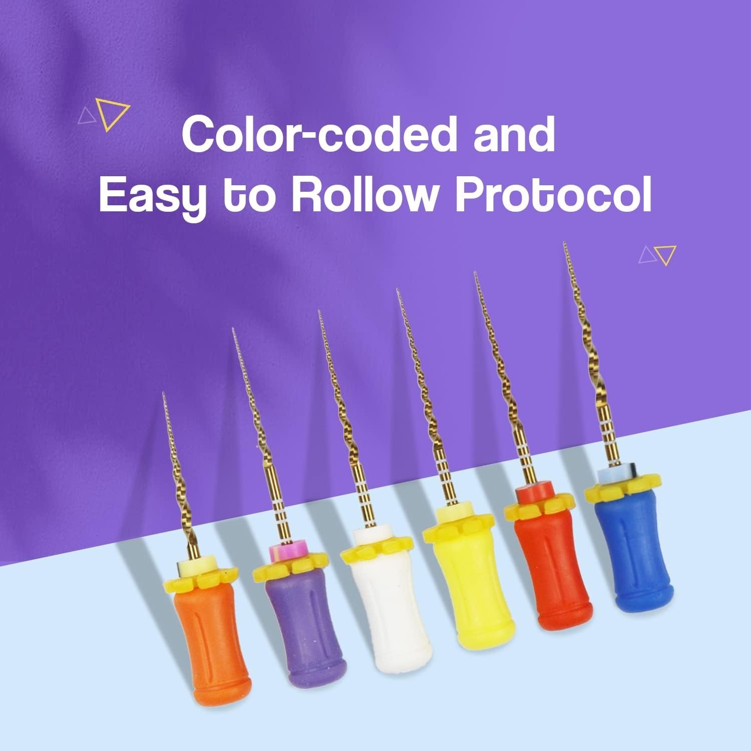 Hand File 21mm Assorted SX-F3 | Gold - (Pack of 6) - Image 7