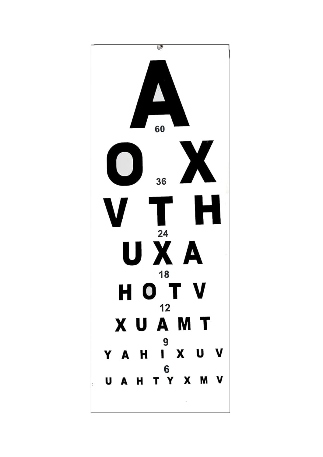 Snellen Eye Test Chart – Vision Chart for Eye Testing - Image 2