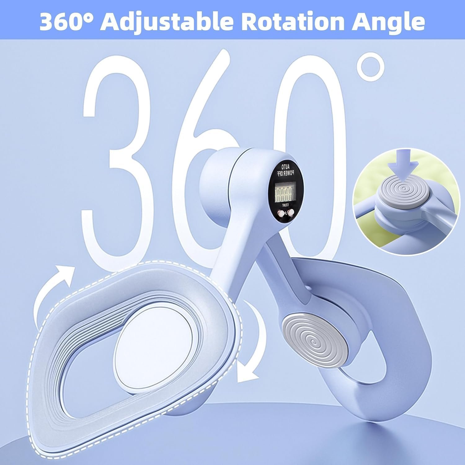 Thigh Master Kegel Exerciser with Counter Pelvic Trainer - Image 8