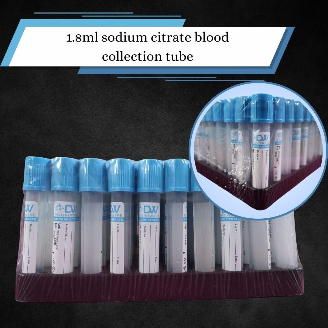 Sodium Citrate Blood Collection Tube 1.8ml Pack of 100 - Image 3