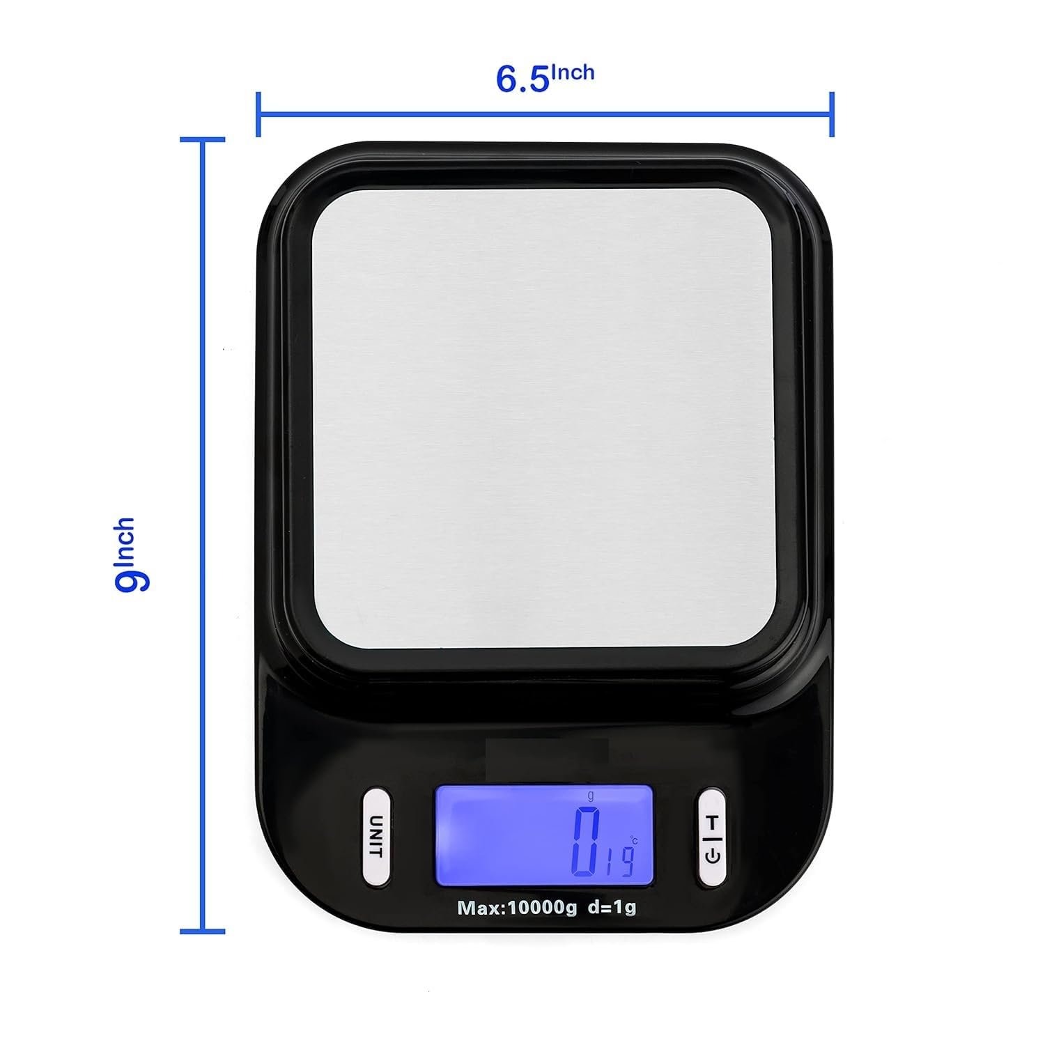 Digital Kitchen Weighing Scale & Food Weight Machine for Health, Fitness, Home Baking & Cooking Scale - Image 3
