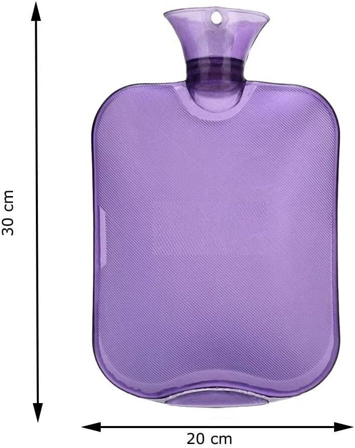 Multicolors Transparent Hot Water Bag for Pain Relief - Image 2