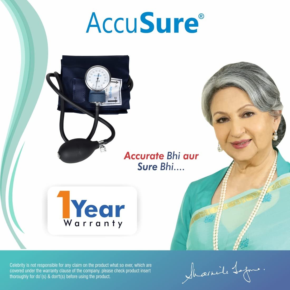 Manual Blood Pressure Monitor, Aneroid with Stethoscope Kit - Image 6