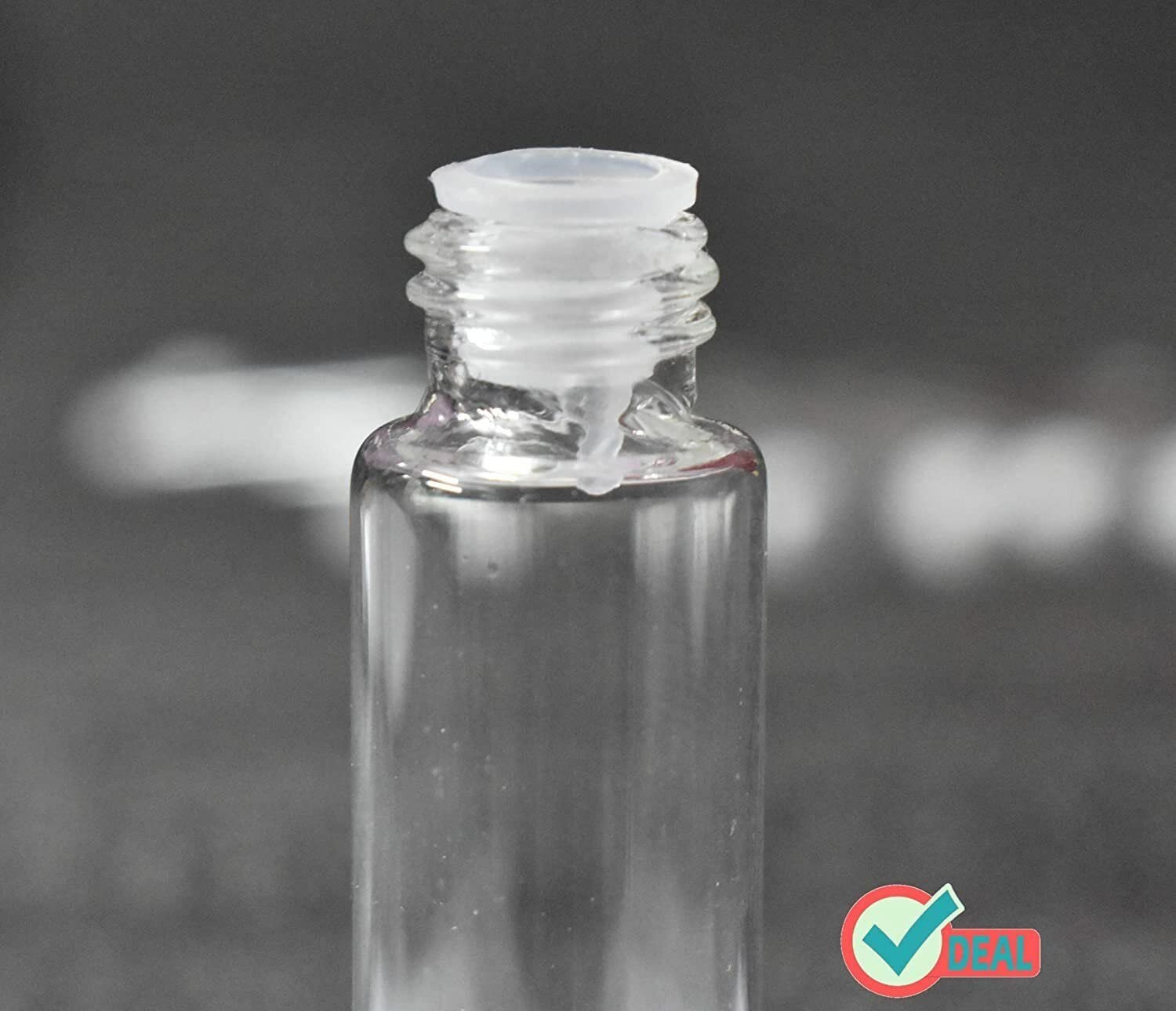 Two dram 10ml Glass Bottle Transparent Quality Neutral Glass Vial (144 Bottles - Image 7