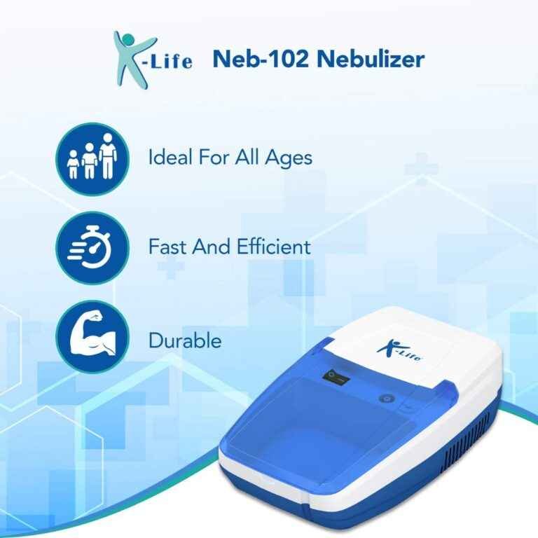 Nebulizer with Inbuilt Storage Chamber – Portable White - Image 2