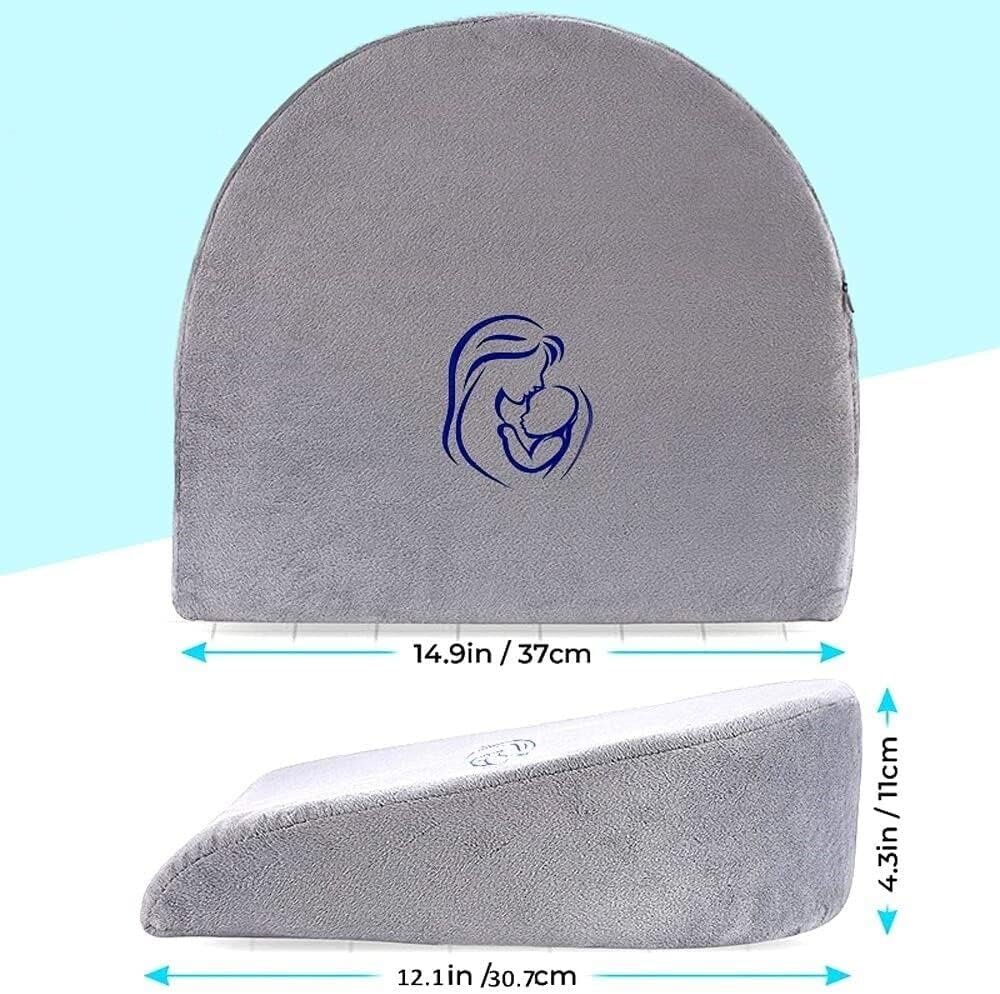 Organic Cotton Memory Foam Maternity Pregnancy Pillow - Image 4