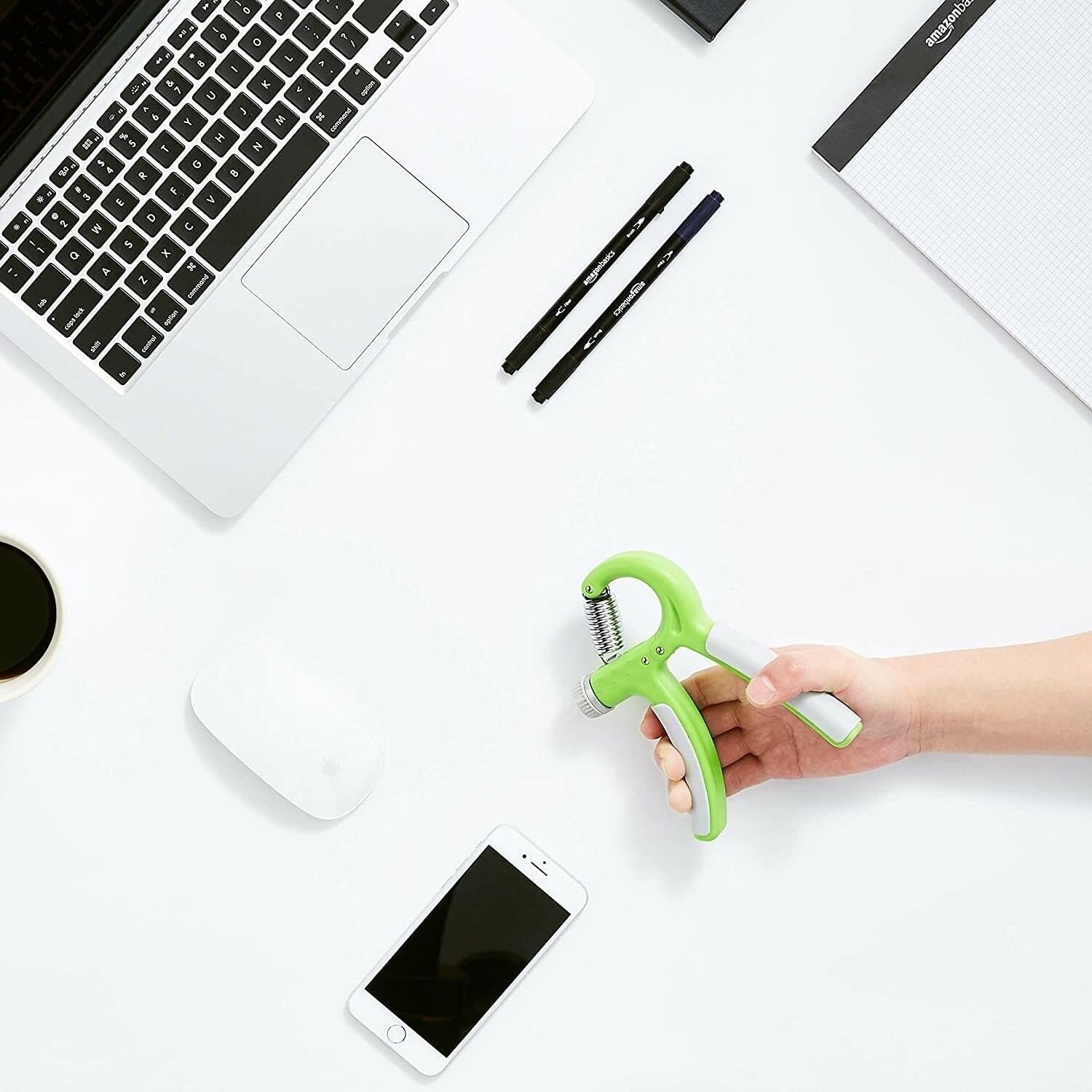 Adjustable Hand Grip Strengthener, 2-Pack, Green - Image 4