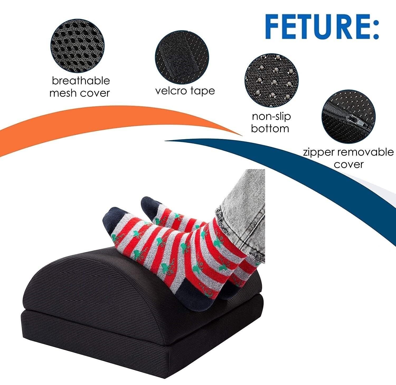 Orthopedic Foot Rest for Desk with 2 Option –Footrest for Under Desk - Image 5
