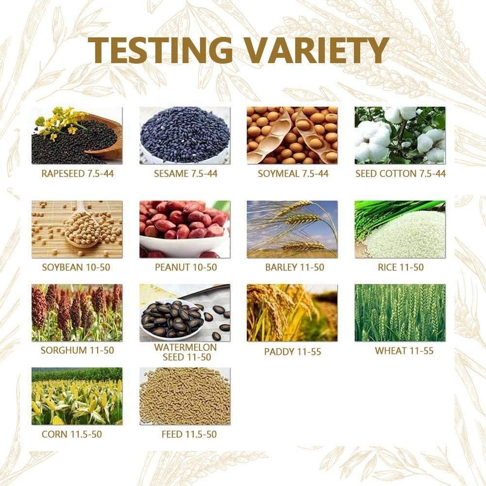 Smart Sensor Ar991 Digital LCD Grain Moisture Meter for Wheat, Corn, Rice, Peanut, Soybeans, Gauge, Hay, Moisture, Wood, Digital, Probe, Bales, Corn, Firewood - Image 7
