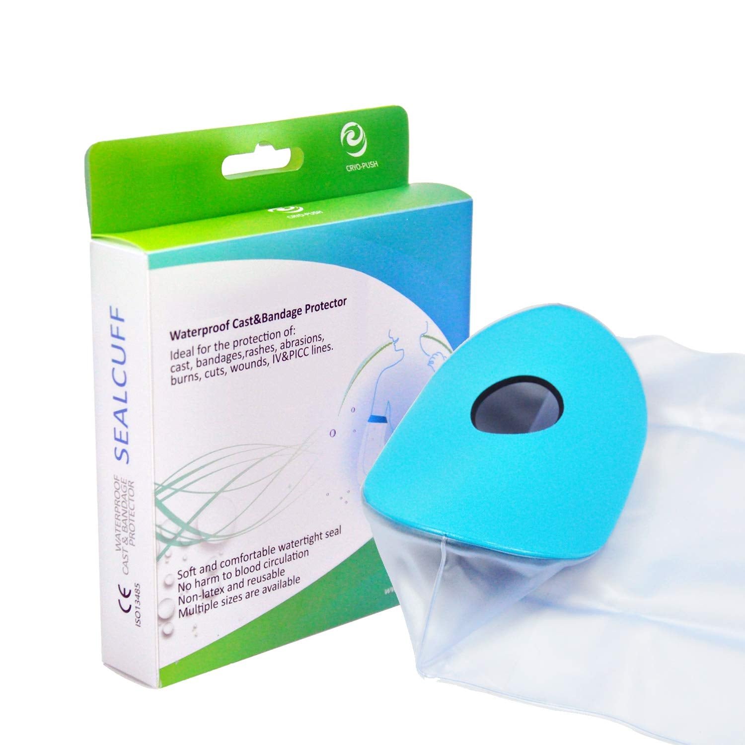 Waterproof Arm Cast Cover for Shower Adult Reusable Protector - Image 8