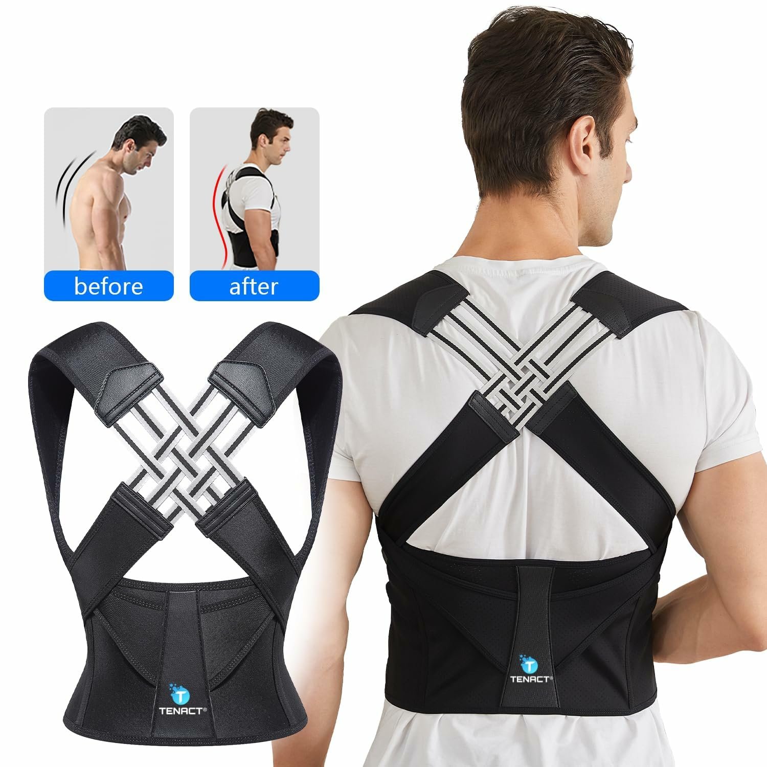 Posture Corrector Belt for Back Support & Pain Relief - Image 2