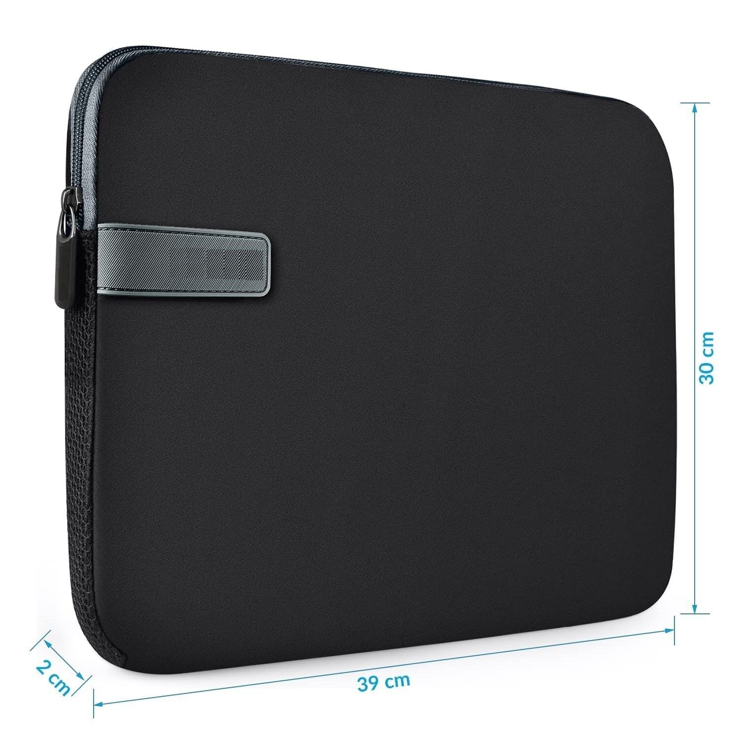 Laptop Bag Sleeve Case Cover Pouch for 15.6-Inch Laptop for Men & Women (Black) - Image 2