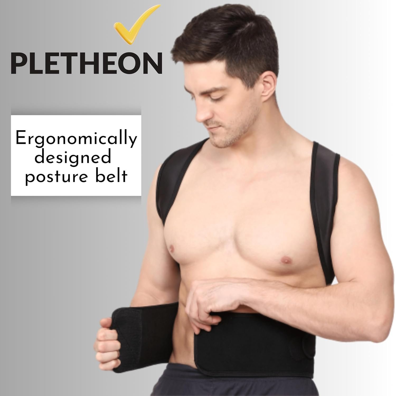 Posture Corrector Belt for Men & Women Back Support 30-44 - Image 3