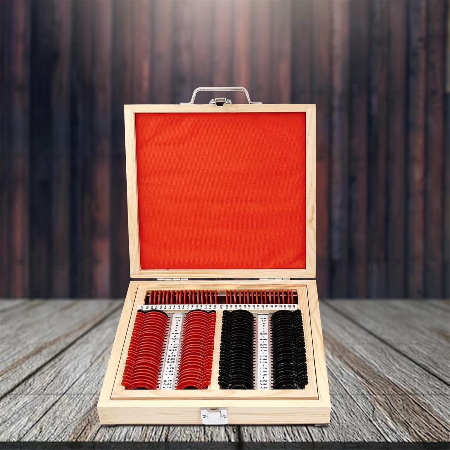 Trial Lens Set with 225 Lenses, Adjustable Trial Frames - Image 3