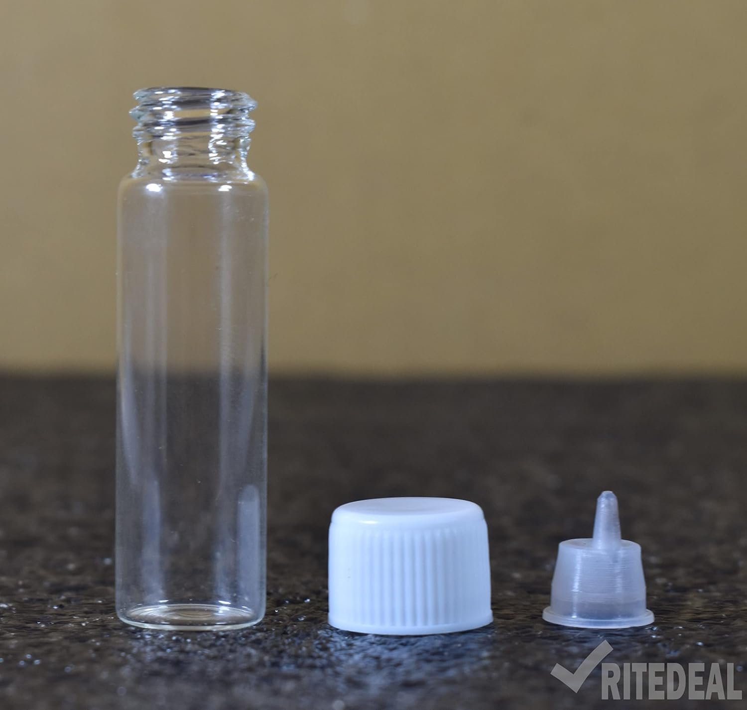 5ml Borosilicate Glass Vials with Dropper, Pack of 144 - Image 2