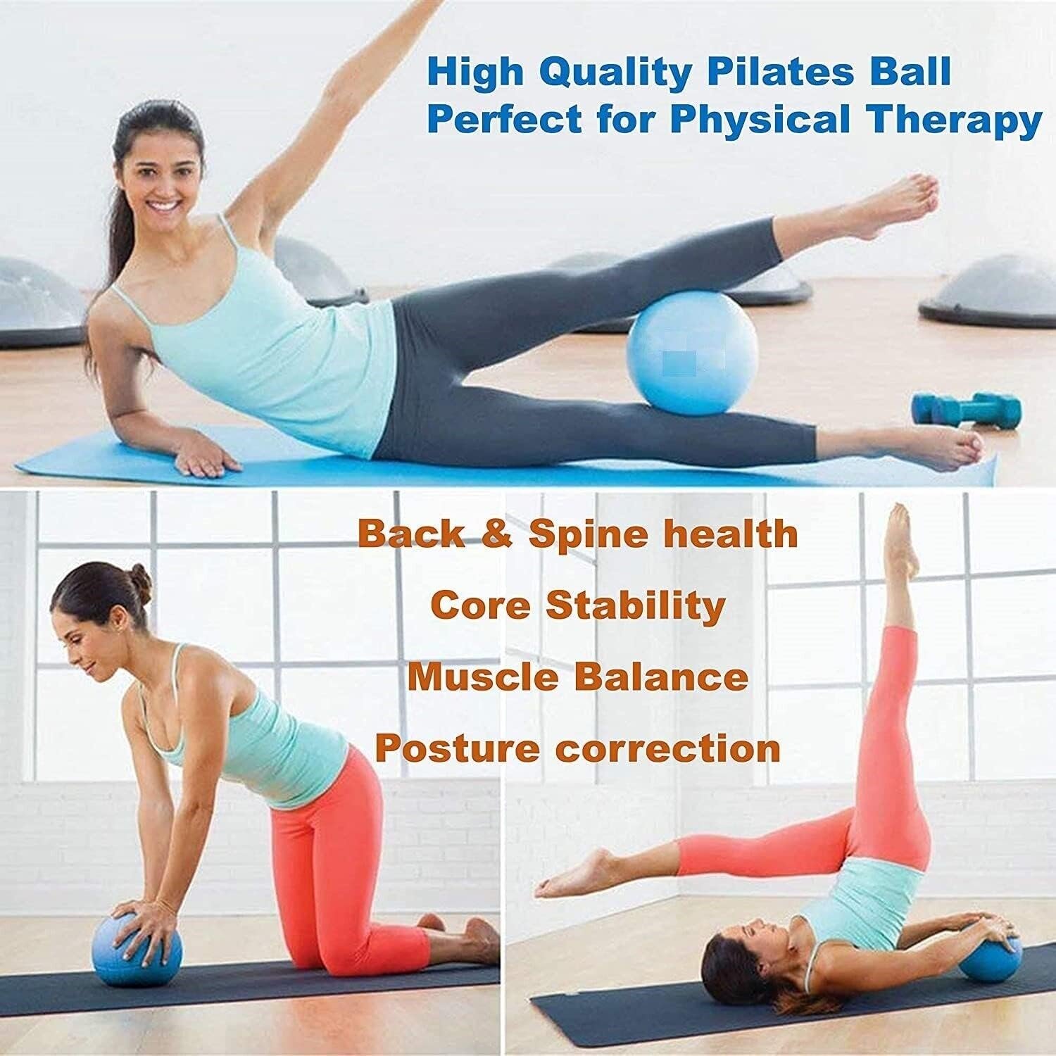 Mini Home Swiss Yoga Fitness Physiotherapy Physio Massage Exercise Gym Ball - Image 4