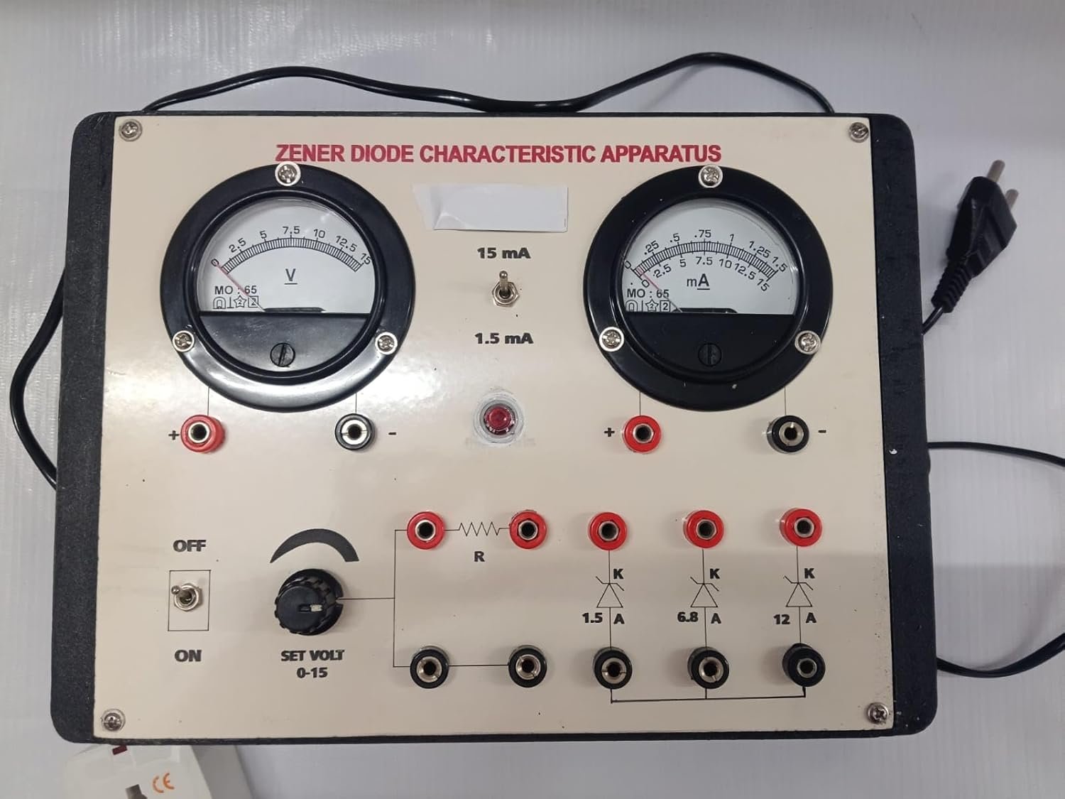 Zener diode Characteristic Apparatus kit - Image 4