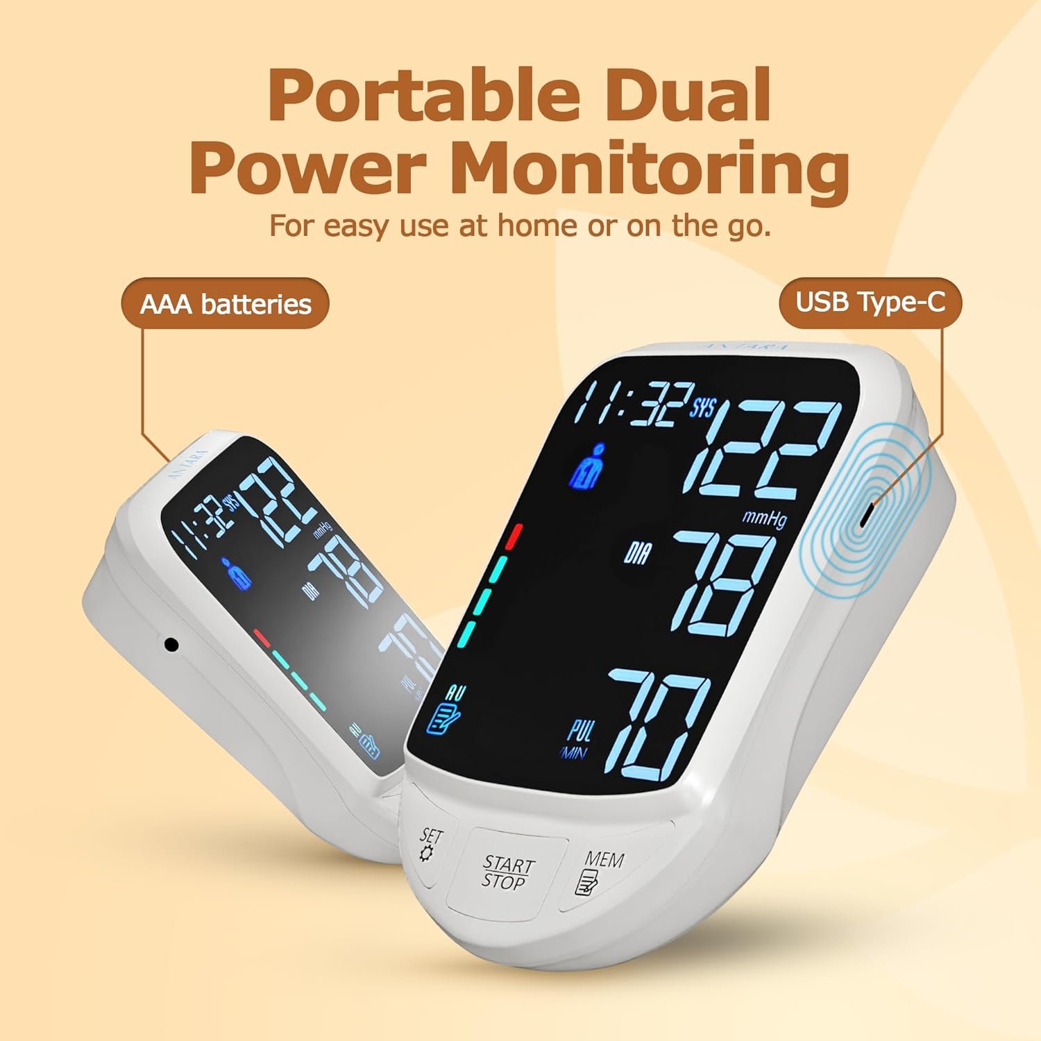 Digital Blood Pressure Monitor with LED Screen - Image 3