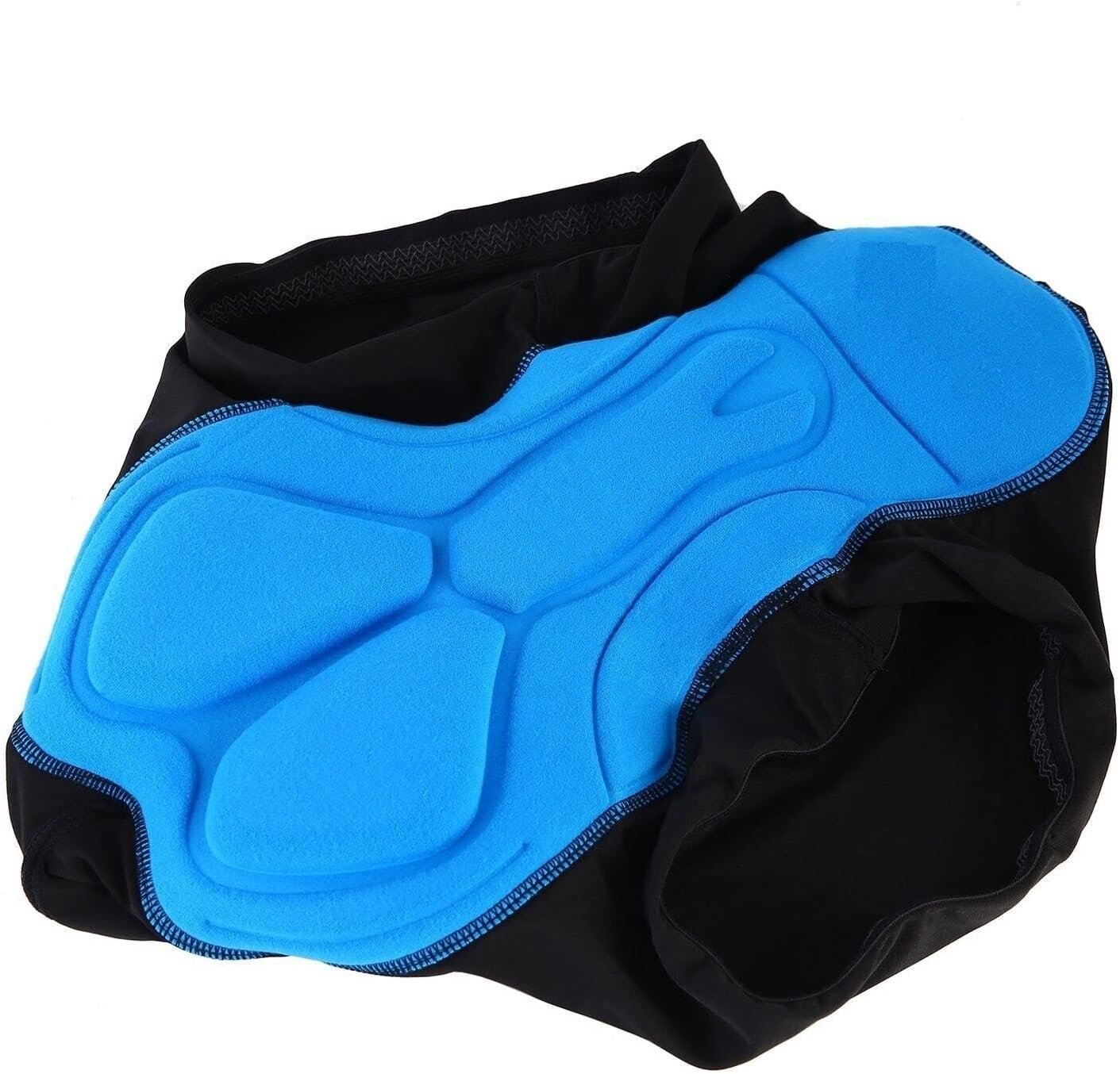 Span Cycling Shorts 3D Padded Bicycle Bike Shorts Underwear with Anti-Slip Leg Grips (XL) - Image 5