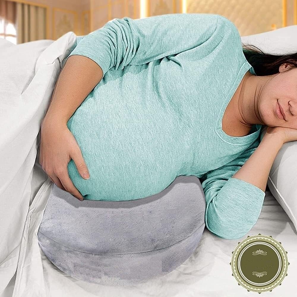 Organic Cotton Memory Foam Maternity Pregnancy Pillow - Image 3