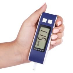 Control D Blue Glucometer Combo with 25 Strips - Image 2