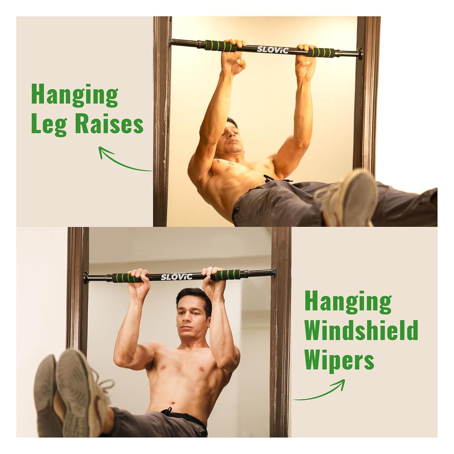Pull Up Bar for Home Kids No Screw 100kg Adjustable - Image 8