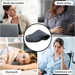 Orthopaedic Electric Heating Pad for Pain Relief – Ultra Soft Material with Auto Heat Control Technology Heating belt for Shoulder, Abdominal, Knee, Neck and Back Pain Relief - Image 9