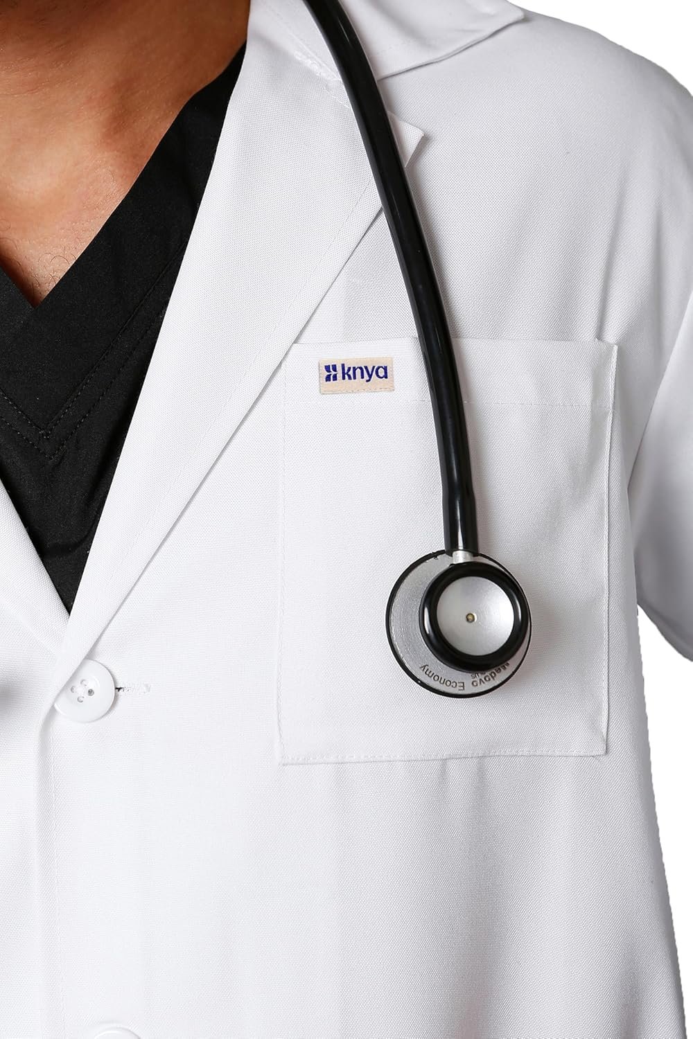 Medical Lab Coat for Men | Long Sleeve Poly Viscose Uniform - Image 6