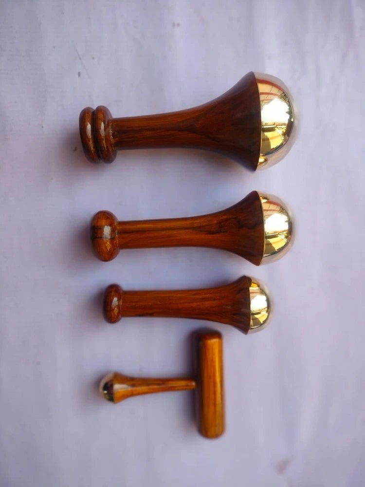 Kansa Wand Massager for Face Body Relaxation & Therapy - Image 9